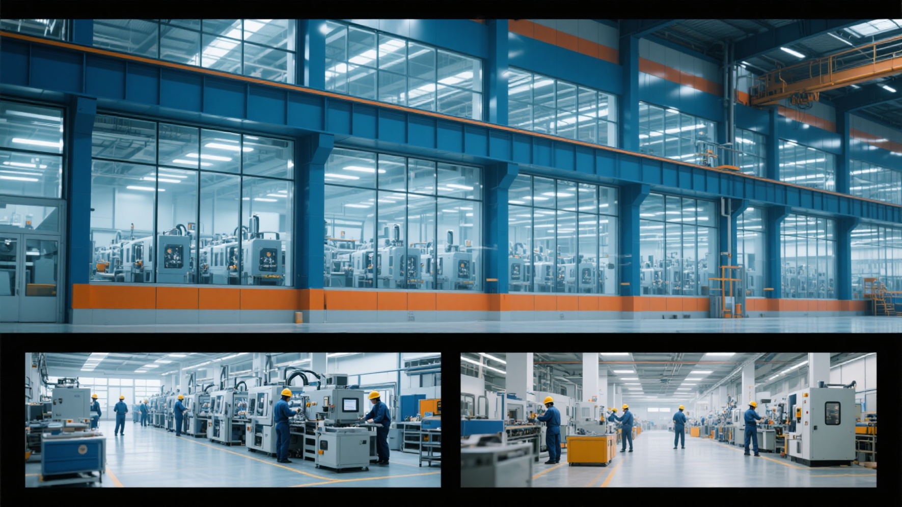 现代化塑料制品工厂